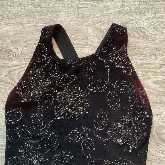 CACHE Vintage Evening Gown Made in‎ USA Prom Dress Gold Label Black Size Small - Picture 3 of 10